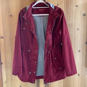 (Merona) Red Rainjacket
